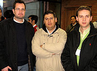 Dres. Roberto Valenzuela, Jorge Rodríguez y <br>Alfredo Chodowiecki