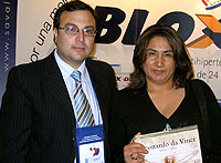Sr. Marcello Muggioli y Dra. Karla Paillán