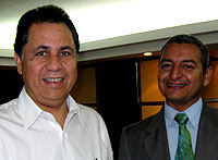 Dr. Hugo Silva y Sr. Enrique Milla