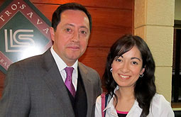 Sr. Agustín Landa y Dra. María José Rivas