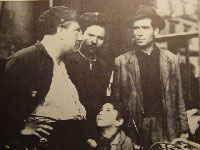 Escena clásica de la <br>película “Ladrón de bicicletas”<br>Director: Vittorio de Sica