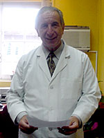 Dr. Eduardo Caamaño, jefe<br>del Servicio de Urgencia<br> y director del curso