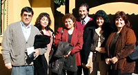 Dr. Farfán, Dra. Almuna,<br>Dra. Rodríguez, Dr. Pavez,<br>Dra. Larenas y Dra. Vernal