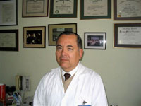 Dr. Guillermo Conte<br>presidente de los congresos de<br>hematología