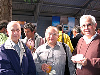 Dr. Genaro Dellacasa, Dr. Valerio<br>González y Dr. Francisco Saldías