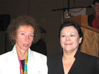 Aída Milinarsky y Dra. Marina Arriagada
