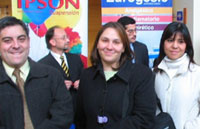 Dr. Germán Navarrete, Dra. Alejandra<br> Bahamondes, Dra. Catherine Guzmán