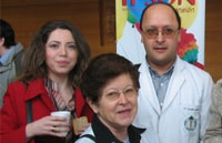 Dra. Ingrid Cea, Dra. Galicia Montecinos,<br>y Dr. Claudio Arias