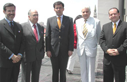 Francisco Javier Cuadra, Dr. Fernando<br>Mönckeberg, Dr. Pedro García,<br>Manuel Montt y Dr. Patricio Leniz