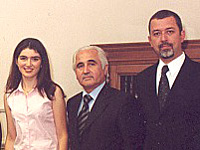 Sra. Susana Dörr, Sr. Rafael Díaz<br>y Sr. Rodolfo Valenzuela