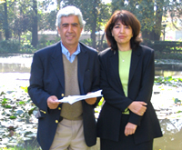 Dr. Ricardo Mercado<br>y Dra. Lorna Luco