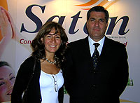 Dra. Cecilia Troncoso y Sr. Fernando Cruz