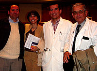 Dres. Sergio Mella, Jeanette Dabanch,<br>Rodrigo Blamey y Darío Ramos