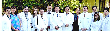 Integrantes del Servicio de Neurología del Hospital Barros Luco