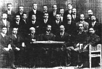 Docentes de la escuela en 1911