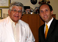 Dr. Jorge Morales y Sr. Renzo Castelli