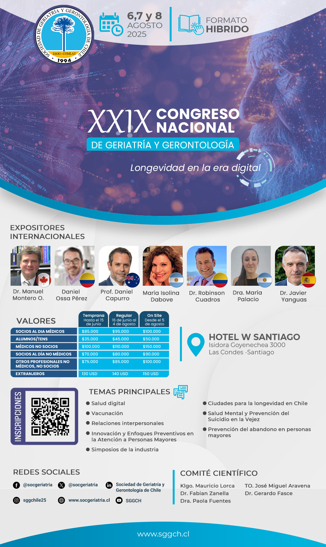 XXIX Congreso Nacional de Geriatría y Gerontología