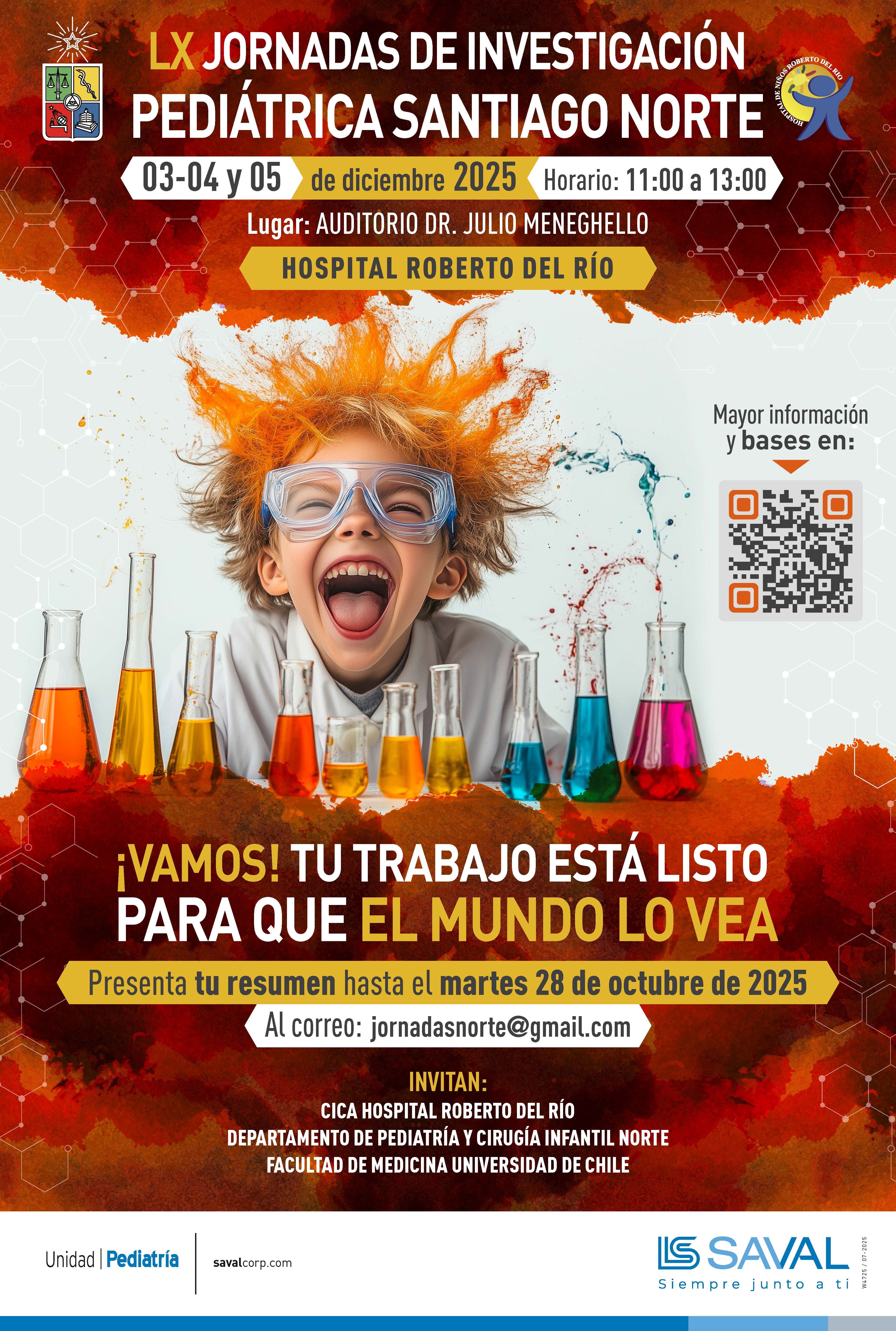 LX Jornadas de Investigación Pediátrica Santiago Norte