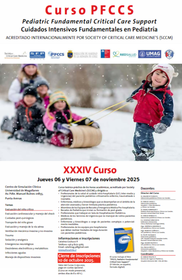 Curso Cuidados Intensivos Fundamentales en Pediatría