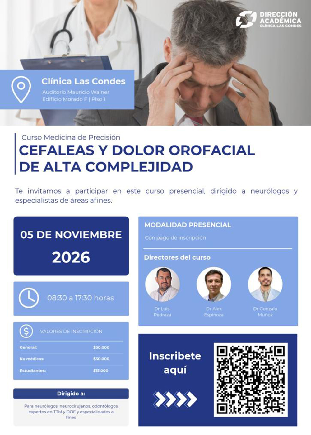 Cefaleas y Dolor Orofacial de Alta Complejidad