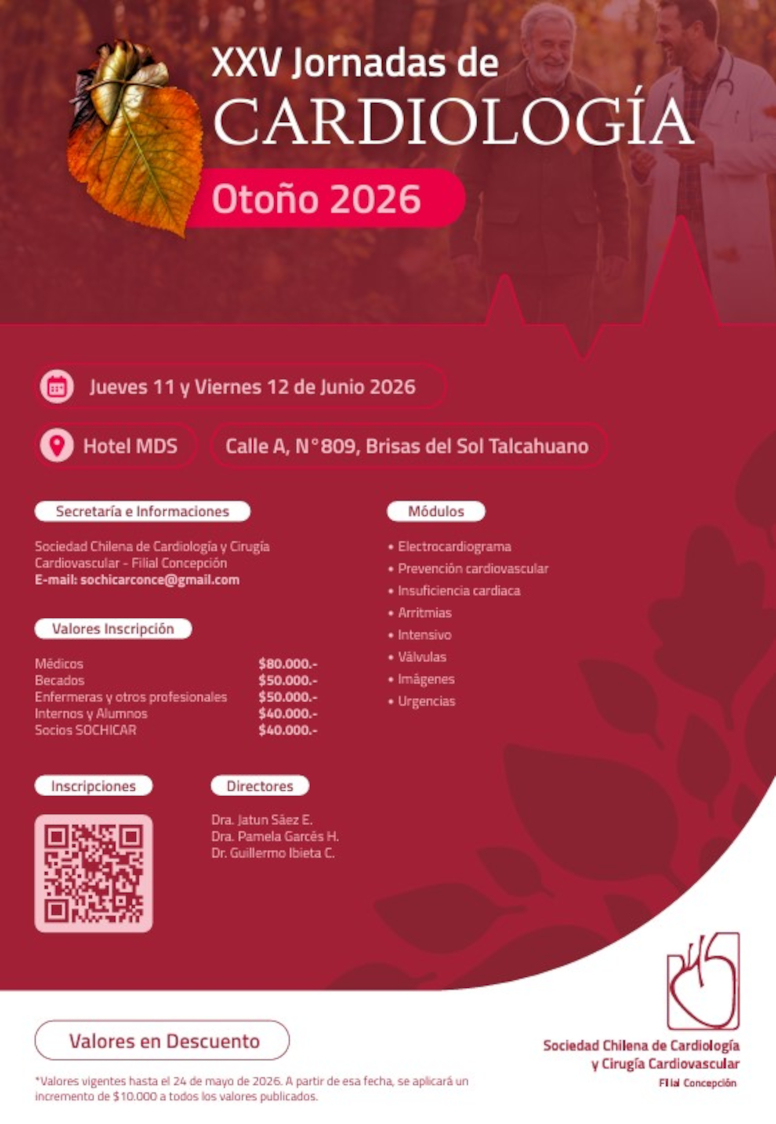 XXV Jornadas de Cardiología Otoño 2026
