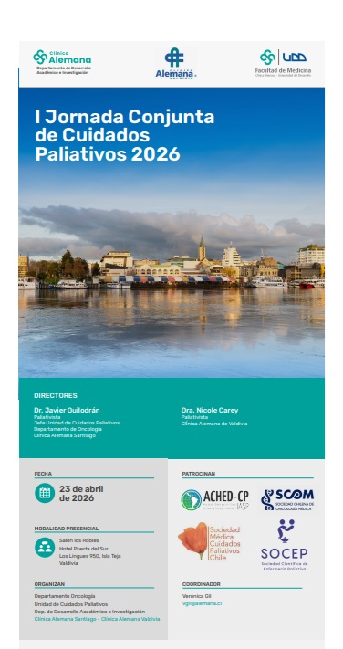 I Jornada Conjunta de Cuidados Paliativos 2026
