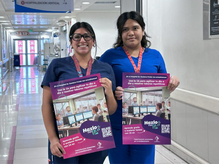 inteligencia artificial, ia, Hospital Dr. Gustavo Fricke, Hazlo con IA, Centro Nacional de Inteligencia Artificial, cenia, Juan Carlos Gac
