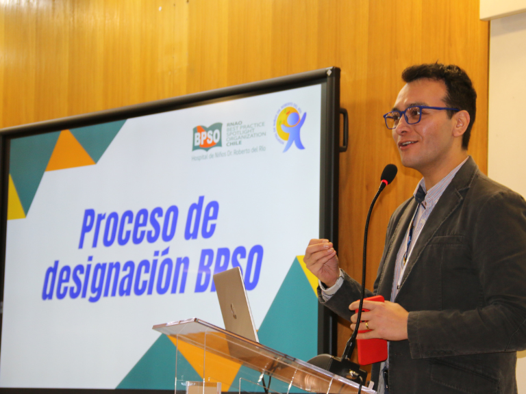 atención pediátrica basada en evidencia, prácticas clínicas basadas en evidencia, BPSO, Centro Comprometido con la Excelencia en los Cuidados, Hospital de Niños Dr. Roberto del Río, Asociación Profesional de Enfermeras de Ontario, seguridad de los pacientes, calidad de atención pediátrica, mejora continua, Ricardo Pinto, Ministerio de Salud, Minsal, Subsecretaría de Redes Asistenciales, Programa BPSO, indicadores de calidad, pacientes pediátricos, reconocimiento internacional