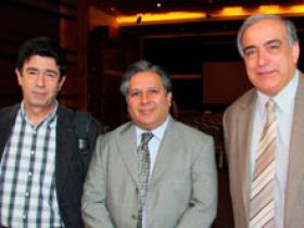 Dres. Luis Scholtz, Francisco Arancibia y Luis Soto