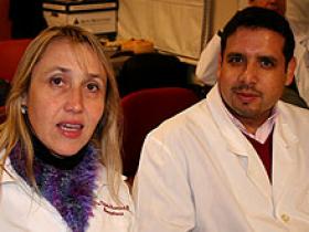 Dres. Valeska Glasinovich y Víctor Ramírez