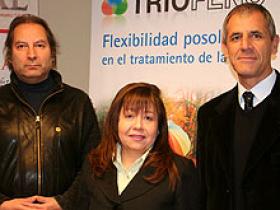 Dr. Raúl Morris, Sra. Patricia Pineda<br>y Sr. Claudio Tornería