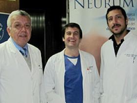 Dres. Hernán Guzmán, Juan Pablo Hermosilla y Matías Sepúlveda