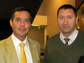 Dres. Alejandro Opazo Zamora y Emilio Castro