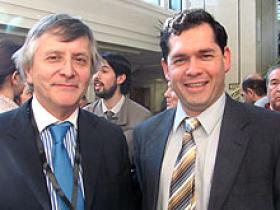 Dres. Carlos Fuentealba y Francisco Silva