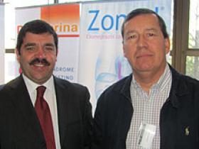 Sr. César Fernández y Dr. Eduardo Flores
