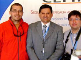 Dr. Jaime Rivera, Sr. Pablo Varas y Dr. Alexis Rojas
