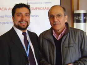 Sr. Allen Gaviño y Dr. Sergio Troncoso