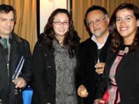 Dres. Roberto Watkins, Laura Pacheco, Luis Pacheco y Paola Gatica