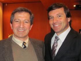 Dr. Francisco Moraga y Sr. Luis Alberto Lindermeyer