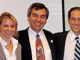 Dres. Patricia Willis, Francisco Radrigán y Gonzalo Illa
