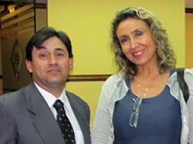 Sr. Pedro Miranda y Dra. Silvia Márquez