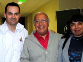 Dres. Marcelo Crispieri, Walton Fuentes y Sissy Vermontt