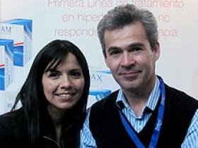 Sra. Denisse Domínguez y Dr. Ismael Vergara
