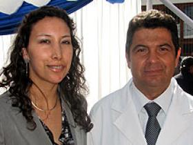 Sra. Natalia Zurita y Dr. Luis Leiva