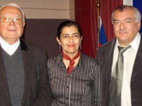 Dres. Fernando Petit, Valeria Rojas y Oscar García
