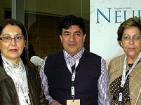 Dres. María Teresa Contreras, Jorge Valencia y Ana María Flores