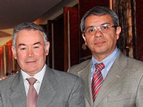 Dres. Rudecindo Lagos y José Poblete