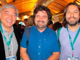 Dres. Mauro Pinto, Lorenzo Tapia y Jorge Vizcarra