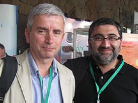 Dres. Francisco Santamaría y Carlos Villarroel