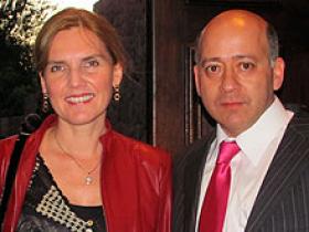 Dra. Christel Bolte y Sr. Miguel Ángel Calderón